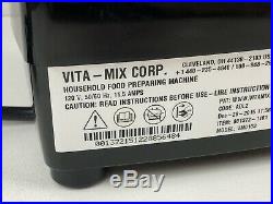 Vitamix 5200 Variable Speed Professional Blender Black 10 Speed VM0103 Processor