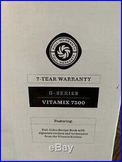 Vitamix 7500 VM0158 64-oz 1 -10 Variable Speed Blender RED