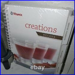 Vitamix Creations II 48 Oz 13-in-1 Variable-Speed Blender WithRecipe Book Open Box