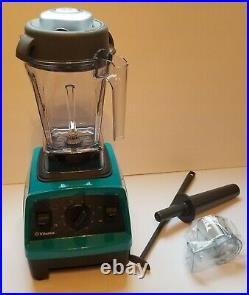 Vitamix Explorian E310 48oz Variable Speed Blender withBook & Access, TRUE TEAL