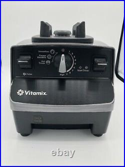 Vitamix Variable Speed Blender Black/Platinum Used Excellent Condition