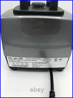Vitamix Variable Speed Blender Black/Platinum Used Excellent Condition