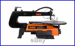 WEN 3920 16-Inch Two-Direction Variable Speed Scroll Saw with Flexible LED Li
