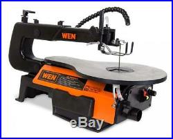 WEN 3921 16-inch Two-Direction Variable Speed Scroll Tool-Free Blade Changes