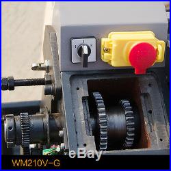 WM210V-G Metal Lathe Brushless Motor Lathe Machine Stepless Variable Speed