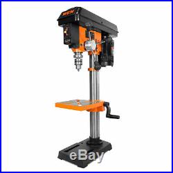 Wen 4212 10 Inch Industrial Cast Iron Bench Top Variable Speed Tool Drill Press