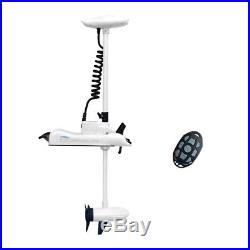 White Haswing 24V80LBS 48Shaft Variable Speed Bow Mount Electric Trolling Motor