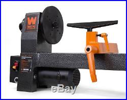 Wood Lathe Machine Portable Table Bench Top Variable Speed Electric Garage Work