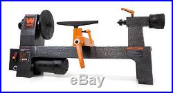 Wood Lathe Machine Portable Table Bench Top Variable Speed Electric Garage Work