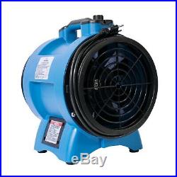 XPOWER X-8 1/3 HP Variable Speed Confined Space Ventilation Exhaust Fan Blower