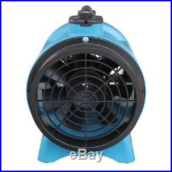 XPOWER X-8 8-Inch 1/3 HP 1000 CFM Variable Speed Industrial Ventilator Fan